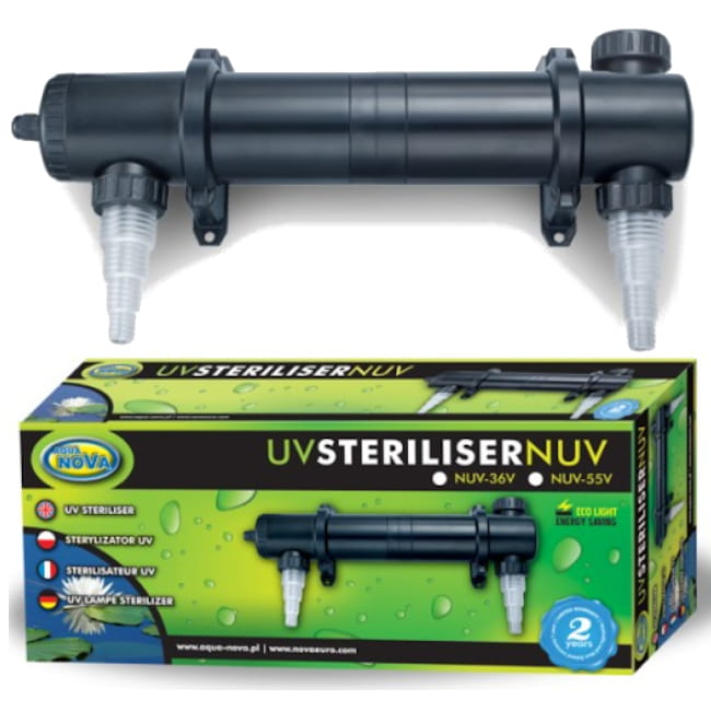 Lampa uv-c 55w aqua nova sterylizator lampa uv